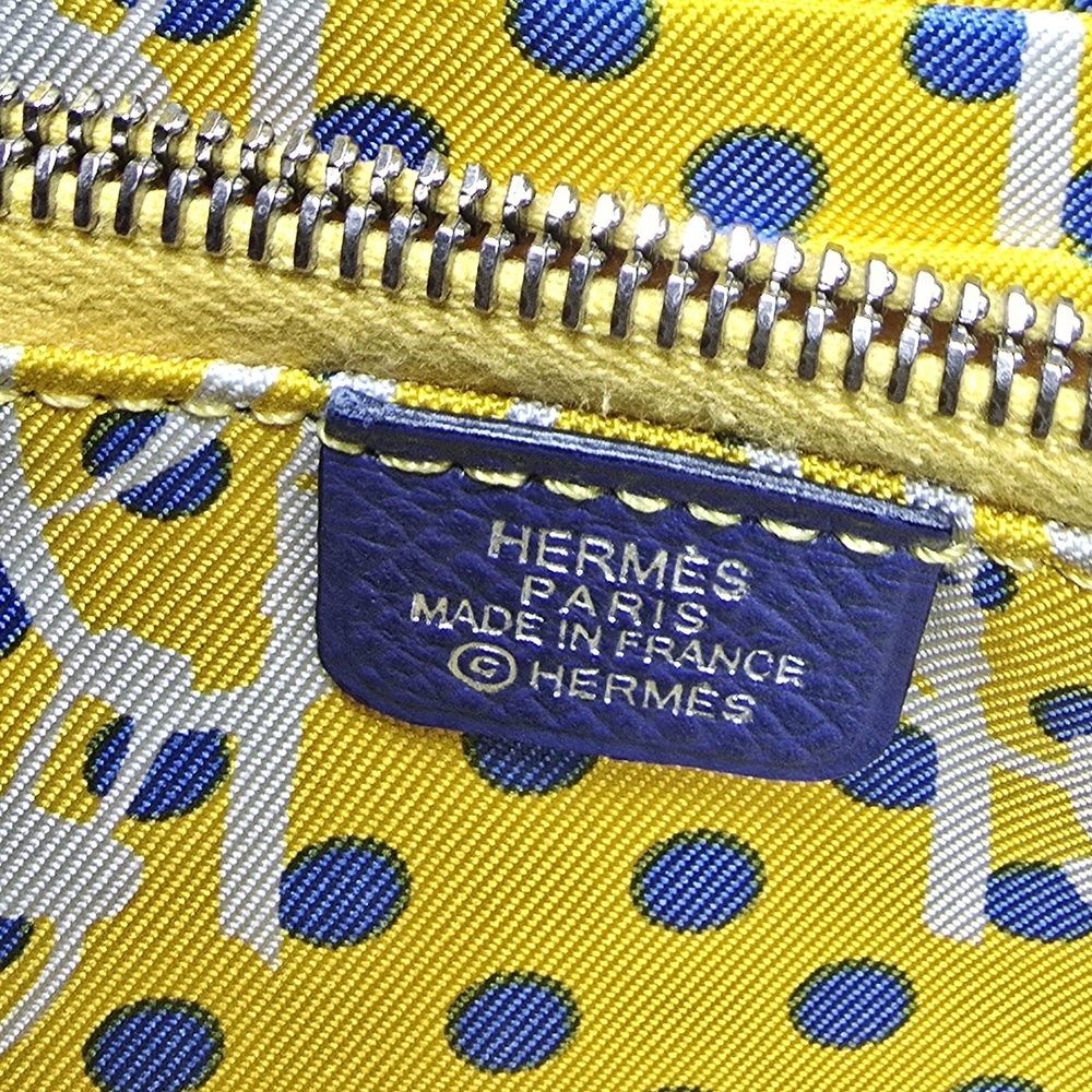 Hermes Azap Silk'in Long Wallet - EUC - RARE - COA - Picture 14 of 16